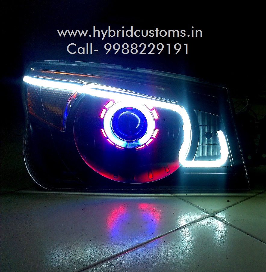 Mahindra Bolero Custom Headlight (Style-3)