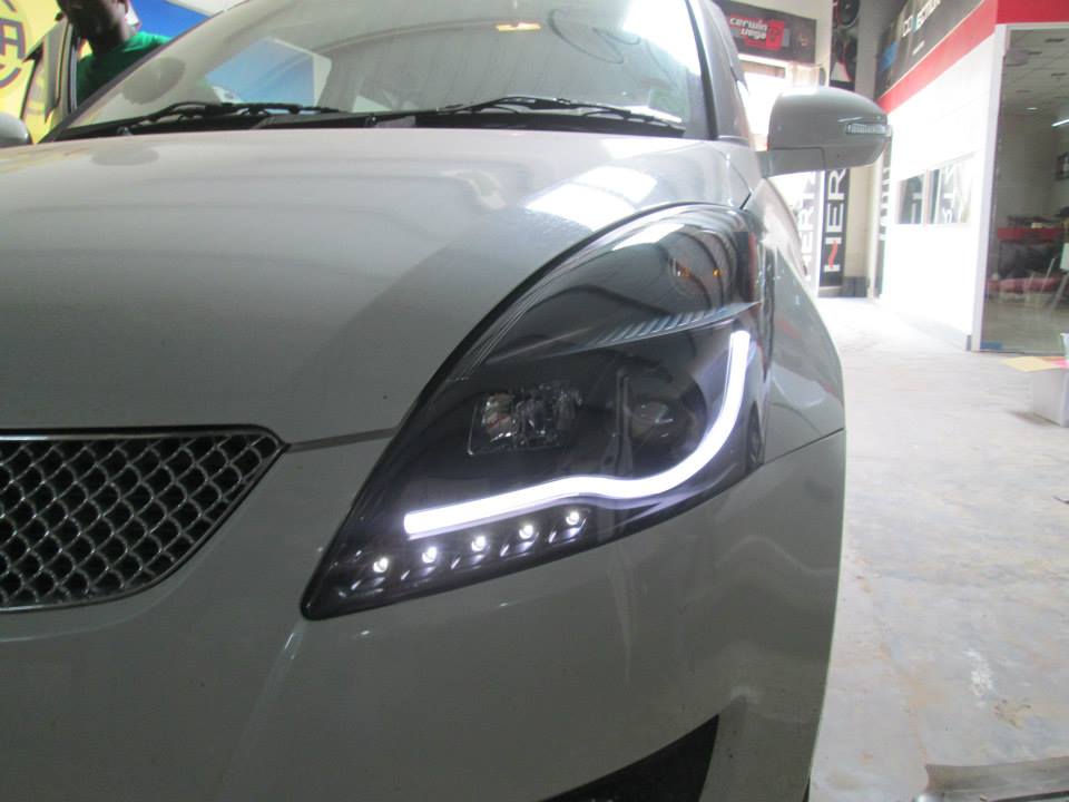 Maruti Swift LED Headlight (Aftermarket)