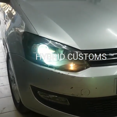 VW polo Customs Bixenon Headlights Headlamps Chandigarh jalandhar Punjab online